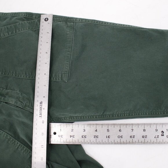 Nili Lotan  Pants Womens 6 Cotton Stretch Utility casual chino Green 111/88 80NL - Picture 6 of 12